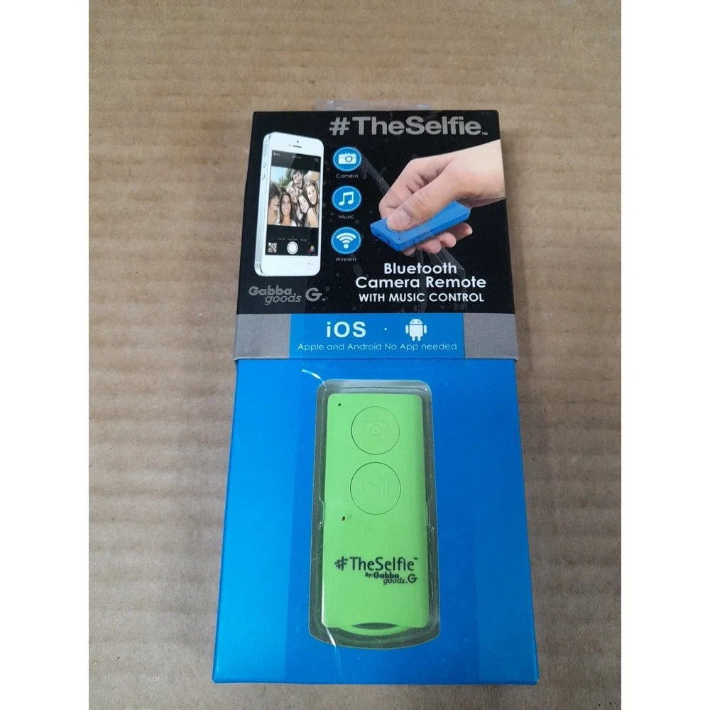 The Selfie Bluetooth Camera Remote W/ Music Control Oracle Nob